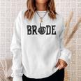 Bride Groom Skeleton Hand Halloween Wedding Bachelorette Sweatshirt Gifts for Her