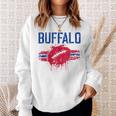 Buffalo Fan Retro Vintage Sweatshirt Gifts for Her