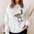 Canadian Goose Honk Funny Cute Bird Hunter Gift Sweatshirt Gifts for Her
