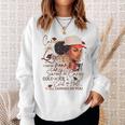 Cancer Queen Sweet As Candy Birthday Gift For Black Women Sweatshirt Gifts for Her