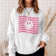 Choose Kindness Pink Smile Face Preppy Aesthetic Trendy Sweatshirt Gifts for Her