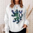 Clan Davidson Tartan Scottish Family Name Scotland Pride Pride Month Funny Designs Funny Gifts Sweatshirt Gifts for Her
