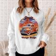Classic Vintage Design Truck Sweatshirt Gifts for Her