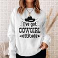 Cowgirl Boots Western Cowboy Hat Southern Horse Rodeo Ladies Sweatshirt Gifts for Her