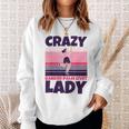 Crazy Banded Palm Civet Lady Sweatshirt Gifts for Her