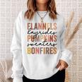 Flannels Hayrides Pumpkins Vintage Sweaters Bonfires Autumn Autumn Sweatshirt Gifts for Her