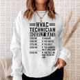 Hvac Technician Hourly Rate Hvac Mechanic Labor Rates Sweatshirt Gifts for Her
