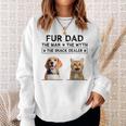 Fur Dad The Man The Myth The Snack Dealer Sweatshirt Gifts for Her