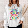 Hand Broken Crayons Still Color Suicide Prevention Awareness Sweatshirt Gifts for Her