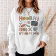 Hooray It’S An Ot Day Occupational Therapy Back To School Sweatshirt Gifts for Her
