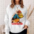 I Only Kiss Cowboys Vintage Western Cowgirl Sweatshirt Gifts for Her
