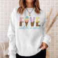 Kids Five And Oh So Sweet Ice Cream Girls 5Th Birthday Sweatshirt Gifts for Her