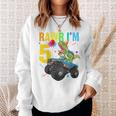 Kids Rawr Im 5Th Birthday Boy DinosaurRex 5 Year Old Gifts Sweatshirt Gifts for Her