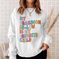 My Grandson In Law Is My Favorite Child Family Humor Groovy Sweatshirt Gifts for Her