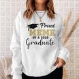 Proud Meme Of A 2023 Graduate Class 2023 Senior 23 Sweatshirt Gifts for Her