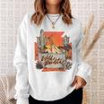 Retro Desert Cactus Cowgirl Wild Bandita Western Country Sweatshirt Gifts for Her
