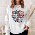 Retro Party In The Usa 4Th Of July America Fourth Of July Usa Funny Gifts Sweatshirt Gifts for Her