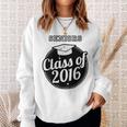 Seniors Class Of 2016 Graduation Sweatshirt Gifts for Her