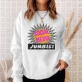 Social Media Junkie Hilarious Sweatshirt Gifts for Her