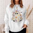 In My Spooky Era Spooky Season Retro Halloween Ghost Sweatshirt Gifts for Her