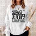 Straight Outta Elementary School Boys Girl Graduation 2023 Sweatshirt Gifts for Her
