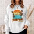 Tamarindo Costa Rica Beach Summer Vacation Sunset Palm Trees Costa Rica Funny Gifts Sweatshirt Gifts for Her