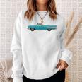 Tiger In A Convertible Classic Car Funny Sweatshirt Gifts for Her