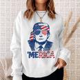 Trump 'Merica Trump 4Th Of July Sweatshirt Gifts for Her