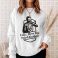 Try Drinking Meme Alcohol Therapy Cocktail Shaker Sweatshirt Gifts for Her