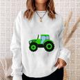 Never Underestimate An Old Man With A Tractor Driver Farmer Sweatshirt Gifts for Her