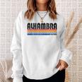 Vintage 70S 80S Style Alhambra California Sweatshirt Gifts for Her