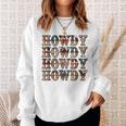Vintage Howdy Rodeo Western Country Southern Cowgirl Cowboy Sweatshirt Gifts for Her