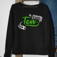 10Th Birthday Soccer Boy Ten Year Old Soccer Player Sweatshirt Gifts for Old Women