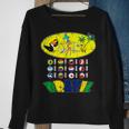 All 12 National Soccer Teams To Brazil With Samba Sweatshirt Gifts for Old Women