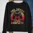2Nd Grade Level Complete Class Of 2023 Graduation Funny Sweatshirt Gifts for Old Women