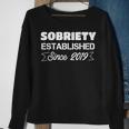 3 Years Sober Sobriety Celebration Appreciation 2019 Sober Sweatshirt Gifts for Old Women