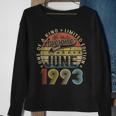 30 Year Old Gifts Awesome Since June 1993 30Th Birthday Men Sweatshirt Gifts for Old Women