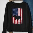 4 July Capybara Lover Capybara Owner Animal Usa Flag Sweatshirt Gifts for Old Women