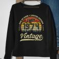 47Th Birthday Gifts 47 Years Old Retro Born In July 1974 Sweatshirt Gifts for Old Women
