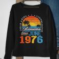 47Th Birthday Vintage June 1976 Made In 1976 47 Years Gift Sweatshirt Gifts for Old Women
