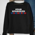 4Th Of July Getting Star Spangled Hammered Sweatshirt Gifts for Old Women