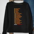55 Burgers 55 Shakes 55 Fries Think You Should Leave Funny Burgers Funny Gifts Sweatshirt Gifts for Old Women