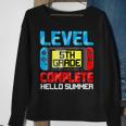 5Th Grade Level Complete Gamer Class Of 2023 Graduation Gift Sweatshirt Gifts for Old Women