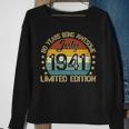 80 Year Old Vintage July 1941 Limited Edition 80Th Birthday 80Th Birthday Funny Gifts Sweatshirt Gifts for Old Women