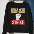 Actors And Writers On Strike I Stand With Writers Guild Wga Sweatshirt Gifts for Old Women