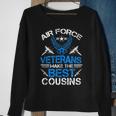 Air Force Veterans Make The Best Cousins Sweatshirt Gifts for Old Women