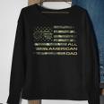 All American Dad 4Th Of July Fathers Day Camo Flag Sweatshirt Gifts for Old Women