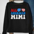 All American Mimi American Flag 4Th Of July Patriotic Sweatshirt Gifts for Old Women