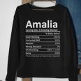 Amalia Nutrition Personalized Name Christmas Idea Sweatshirt Gifts for Old Women