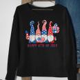 American Patriotic Gnomes Usa Independence Day 4Th Of July Sweatshirt Gifts for Old Women